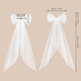 SWEETV wedding day clip securing hair for lasting style during celebrations.