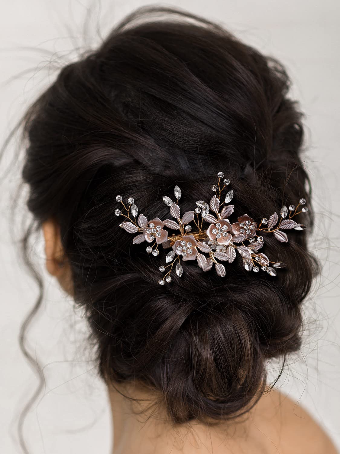 SWEETV bridal hair clip in gift box ideal bridesmaid accessories