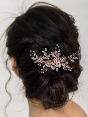 SWEETV bridal hair clip in gift box ideal bridesmaid accessories