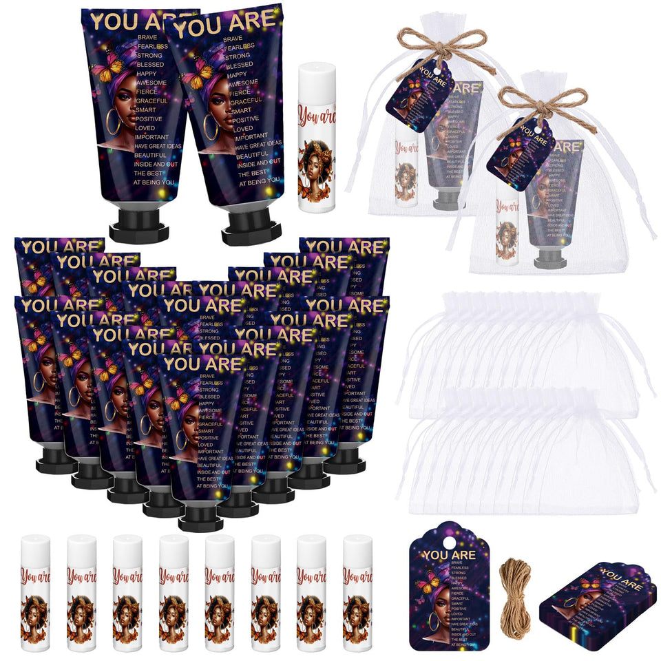 Swiffen African American Women Gift Set packaging, ideal for elegant gifting.
