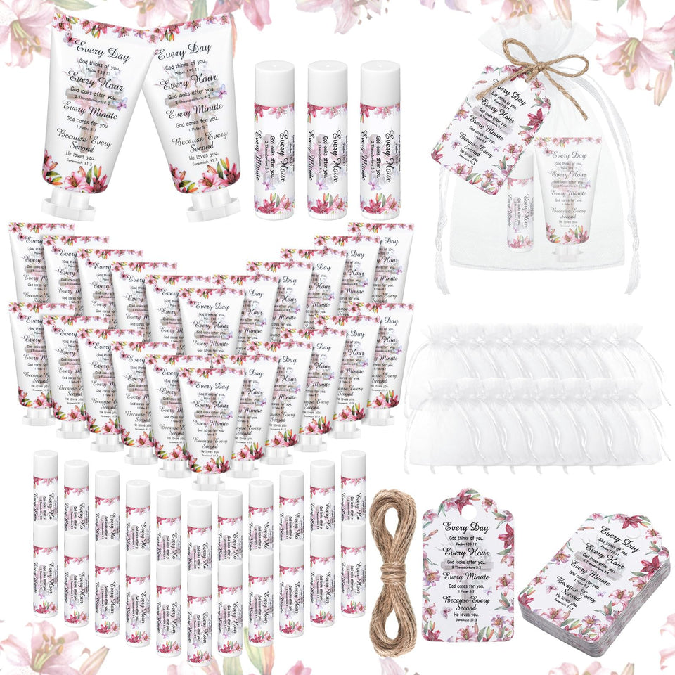 Swiffen Christian hand cream and lip balm set, ideal for gifting and daily moisturization.