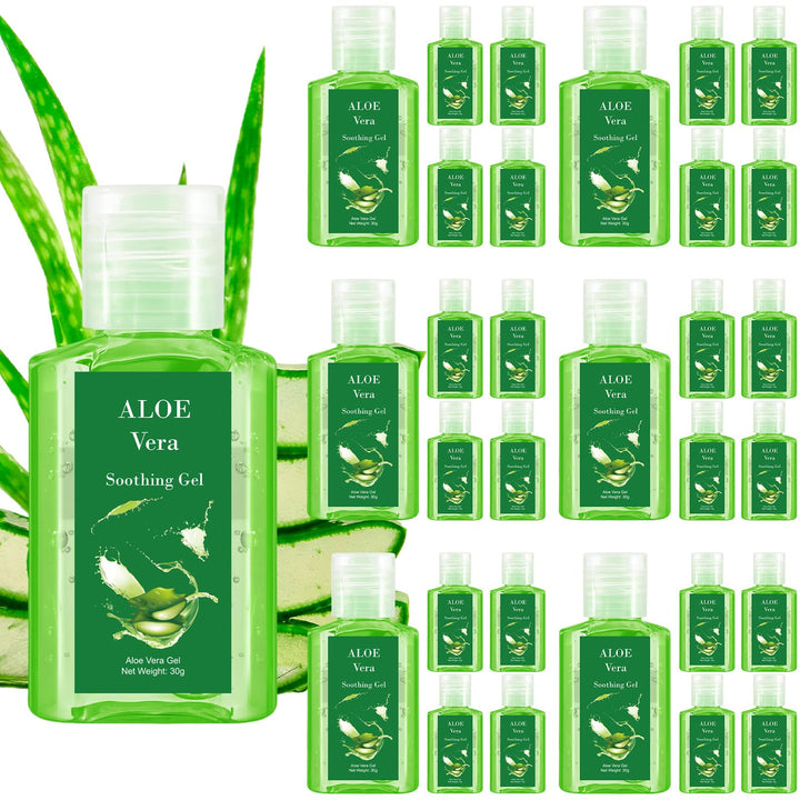 Swiffen mini aloe vera gel 1oz for easy travel and on-the-go soothing.