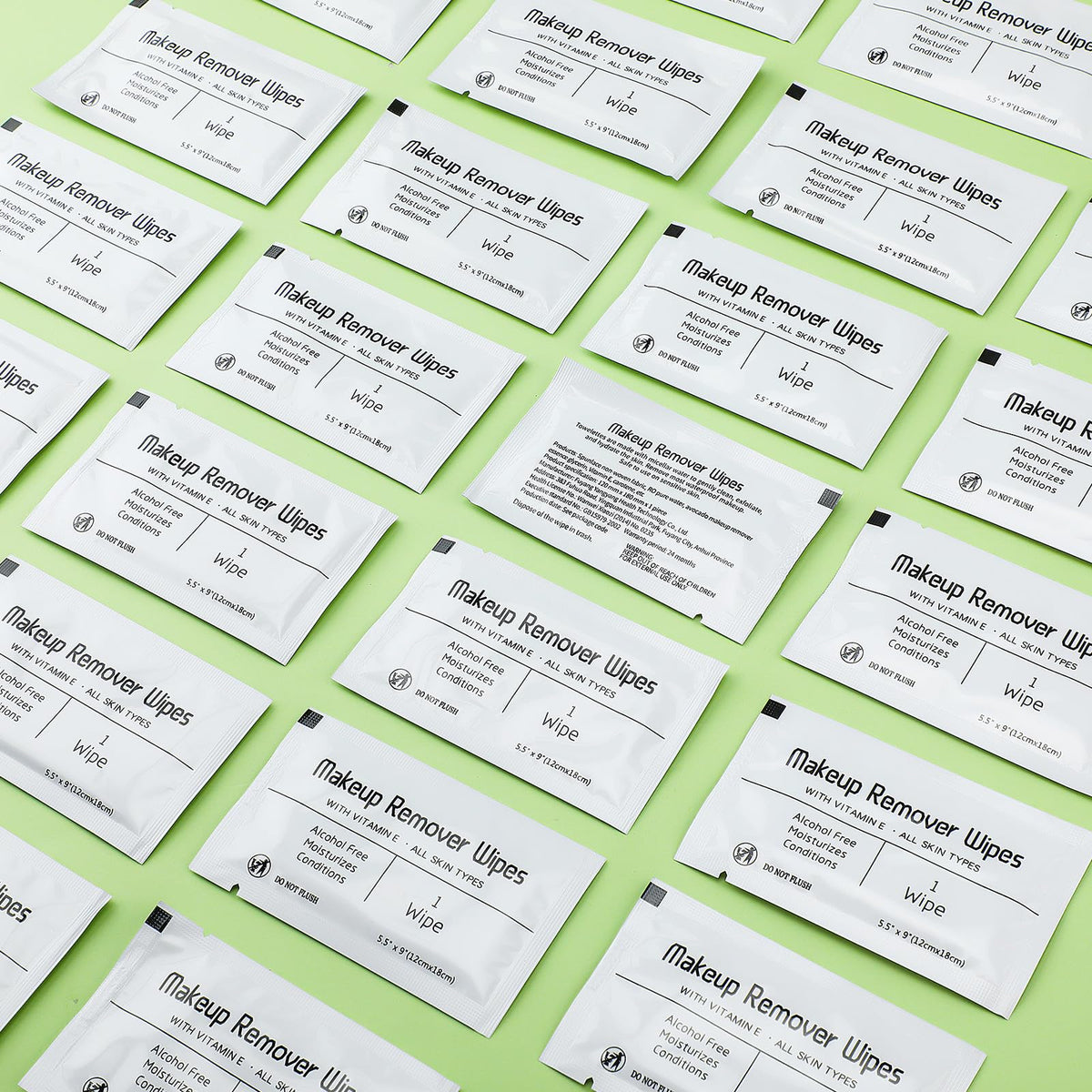 Swiffen nonwoven material wipes offering durable, tear-resistant makeup removal.