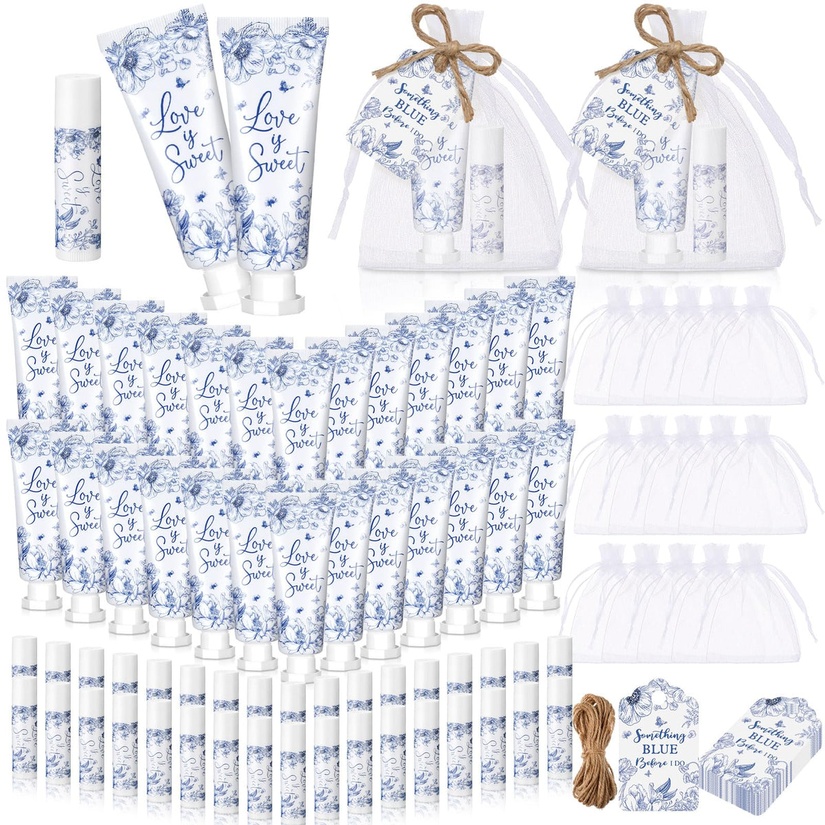 Swiffen Something Blue bridal hand cream pack with travel-friendly hydration