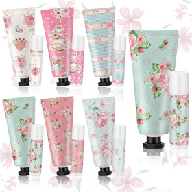 Swiffen tea party hand cream set in blue packaging, ideal for gifting.