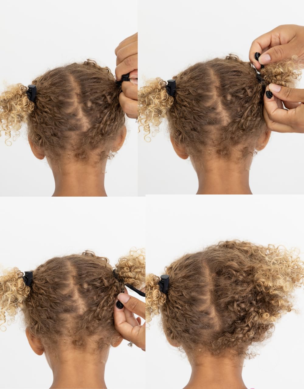SWIRLYCURLY Snap Hair Ties machine washable for easy cleaning and shape retention
