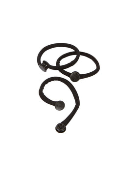 SWIRLYCURLY Snap Hair Ties easy snap-on design for quick style changes