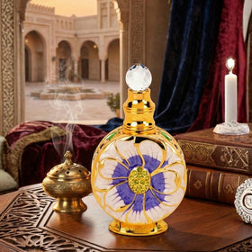 Layali EDP bottle emphasizes long-lasting fragrance and wearable sophistication.