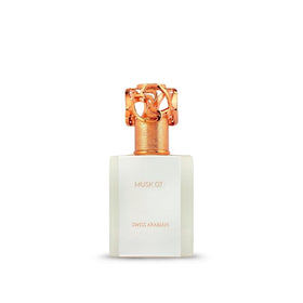 Swiss Arabian Musk 07 bottle ideal for daily wear with a lasting, seductive aroma.