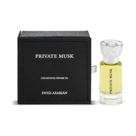 Swiss Arabian Private Musk sits in the luxury fragrance collection