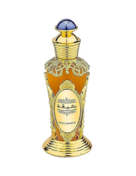 Swiss Arabian Rasheeqa bottle front shows a luxurious design ideal for daily wear