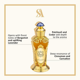 Swiss Arabian Rasheeqa notes hint at layered rose and green aroma cues