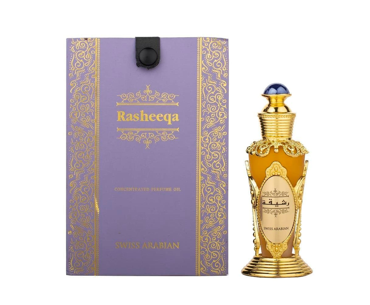 Swiss Arabian Rasheeqa musk and cedarwood add warmth and depth