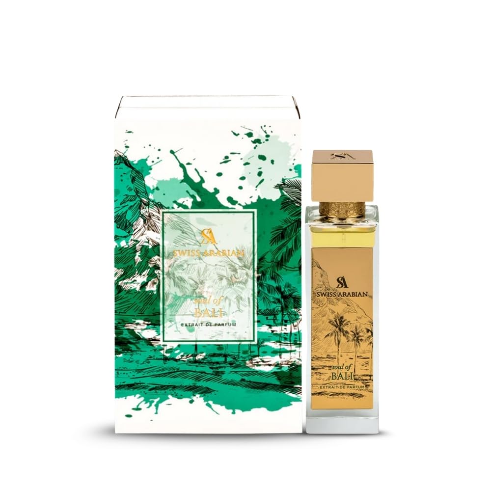 Soul of Bali heart notes bottle showcasing warm, meditative middle accord