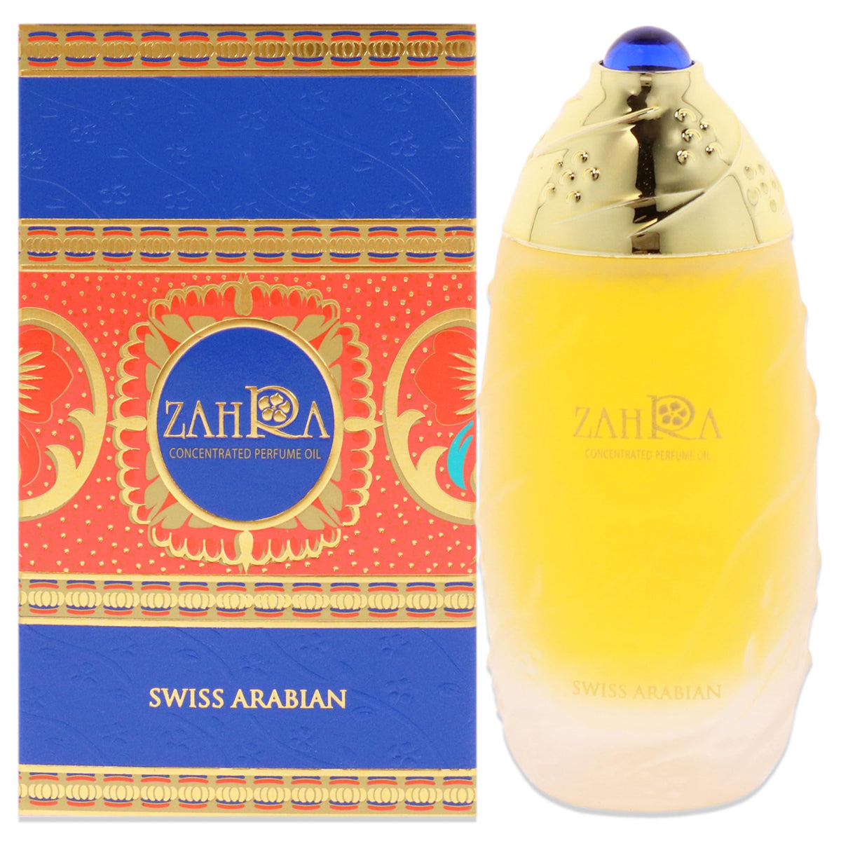 Zahra features oud and musk accents for a rich, lasting aroma.