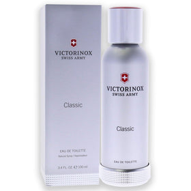 Swiss Army Classic cap close-up showing premium spray nozzle