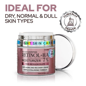 SWIZON Retinol Face Cream plump hydration with hyaluronic acid.