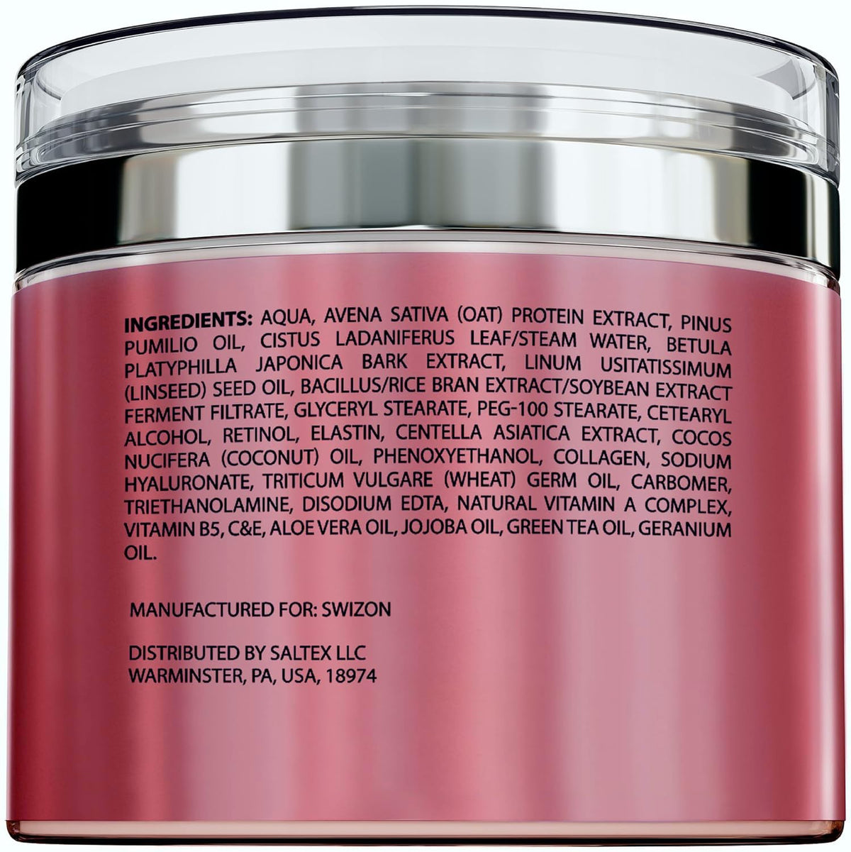 SWIZON Retinol Face Cream SPF 30 morning protection.