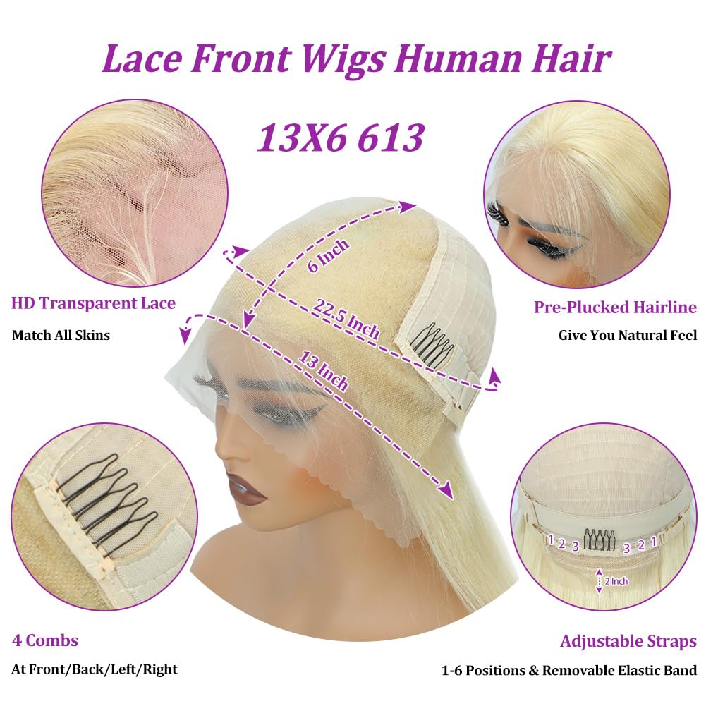 SWOTHEW 613 pre-plucked cap wig simplifies styling and fit.