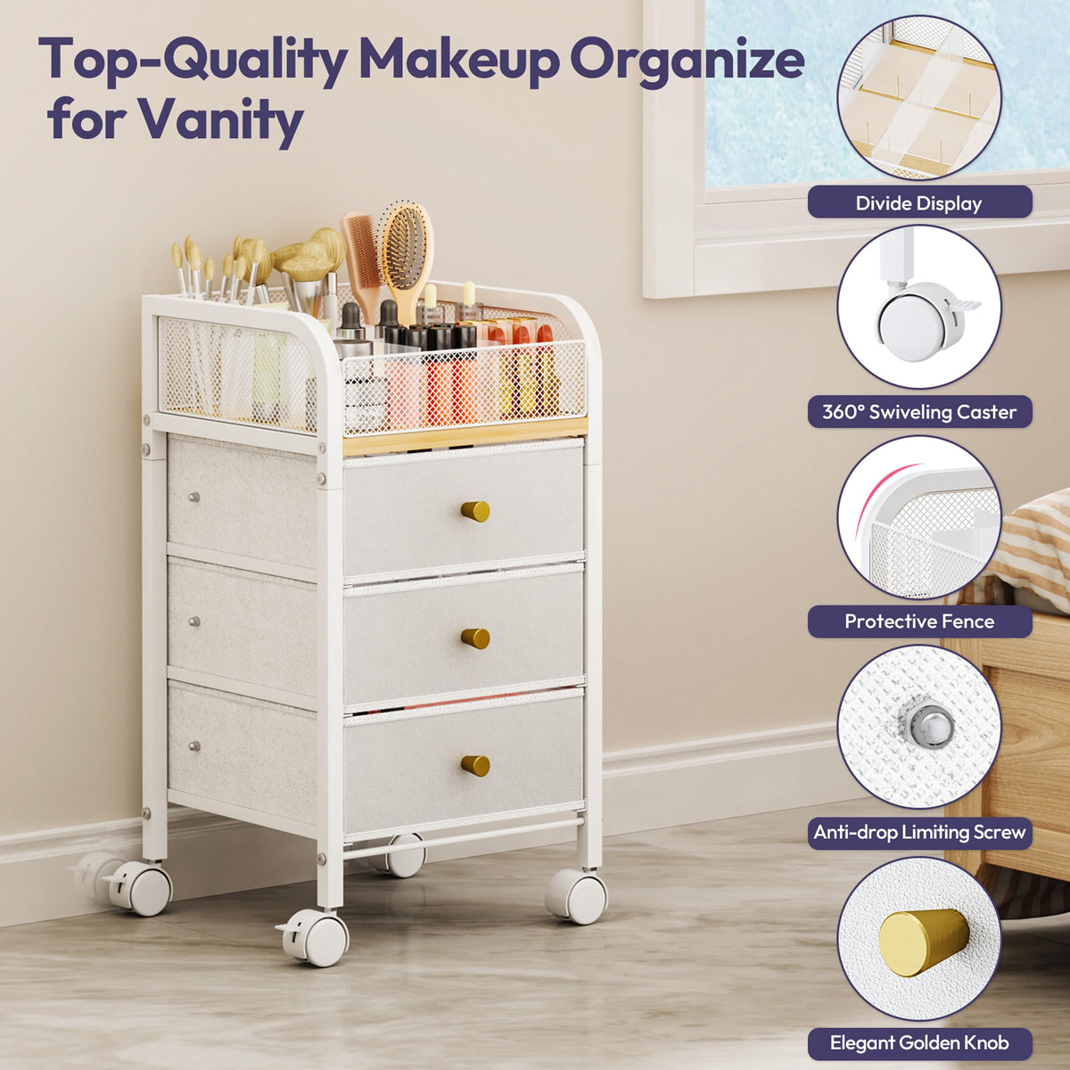 SWTYMIKI eco-friendly non-woven drawers stay dry and fresh.