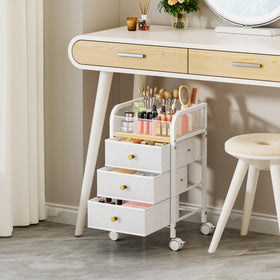SWTYMIKI Nordic white finish adds chic style to any vanity.