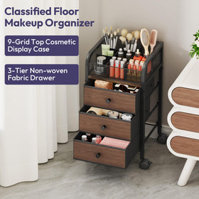SWTYMIKI cart with drawers open for quick access to products.