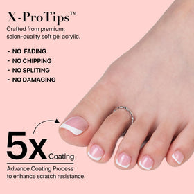 Nails stay secure with potential long-lasting wear.