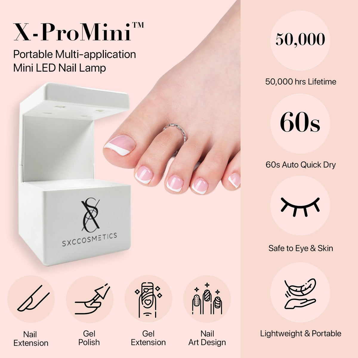 Reusable X-Pro Tips nails with proper care.
