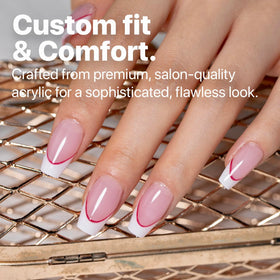 SXC durable acrylic construction supports daily wear and gentle removal.