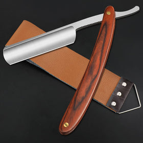 SXDGS Straight Razor No.147 with folding design for compact storage and safe transport.