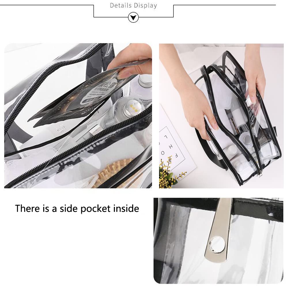 SxoSyo clear bag tsa-approved for airport security checks.