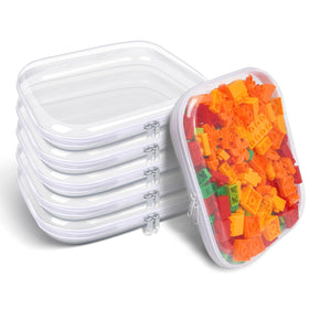 SXS Laconic clear hard case front view showing transparent organization for easy item visibility