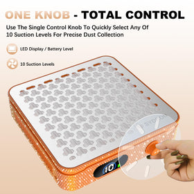 SYDRON kit includes 10 pads and dust brush for efficient dust pickup.