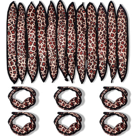 Syhood 48-pcs sponge hair rollers package shows full set for versatile styling.