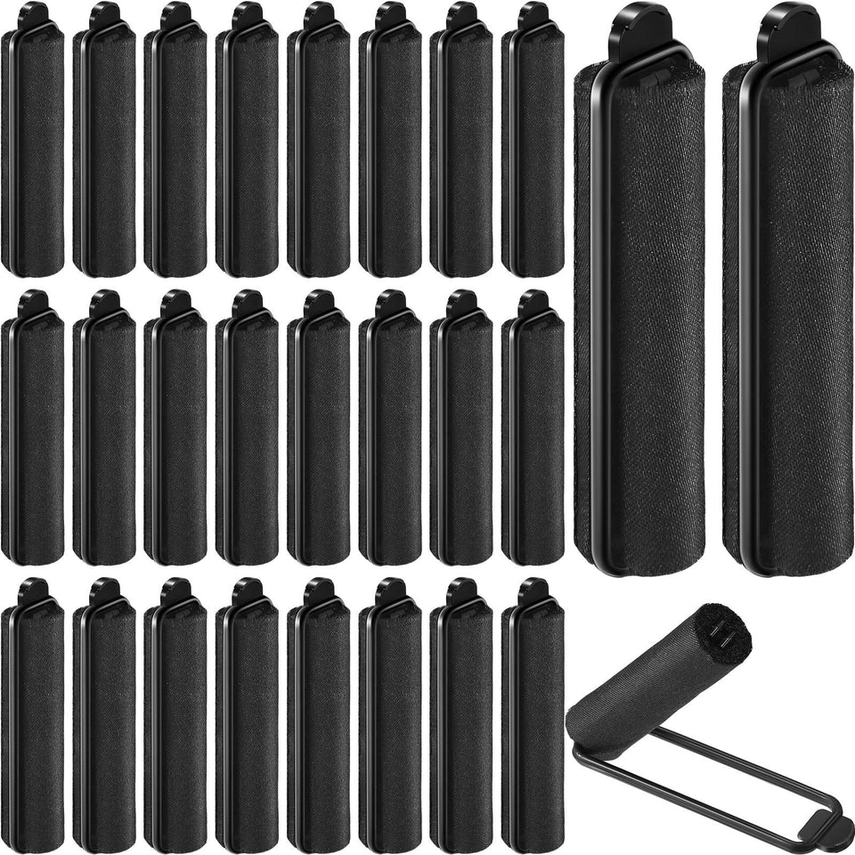 Syhood 60-piece satin foam rollers package for easy at-home styling