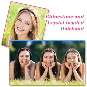 Crystal wave headband from Syhood adds sparkle to any outfit