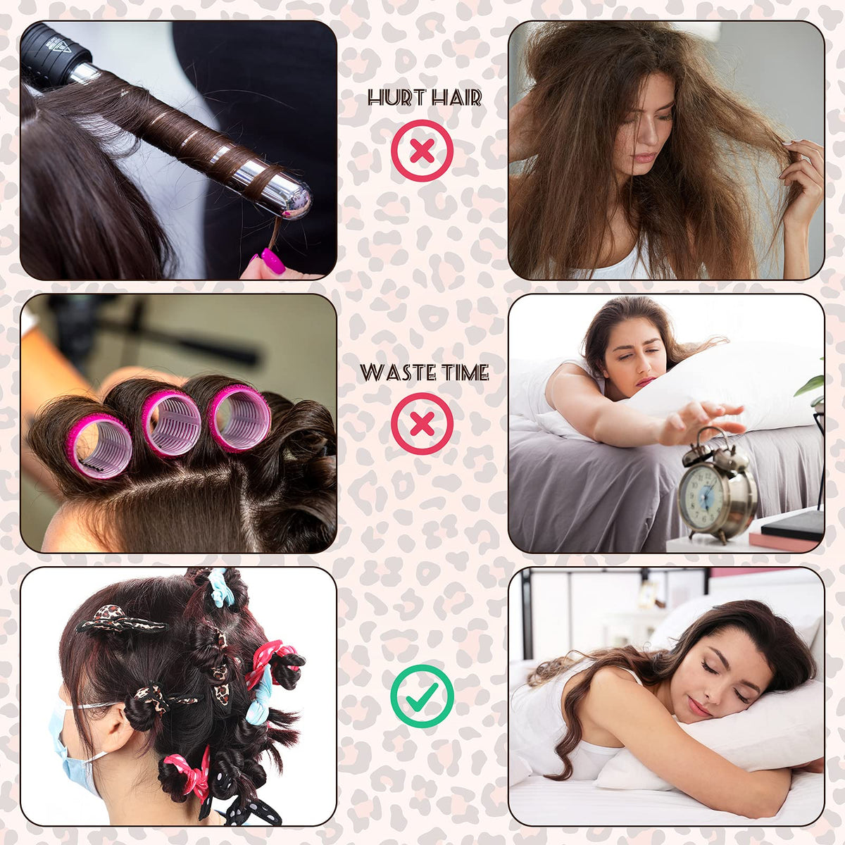 Syhood DIY night-curls set illustrates quick, convenient hair shaping without heat.