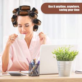Syhood compatible with dry or wet hair for versatile looks