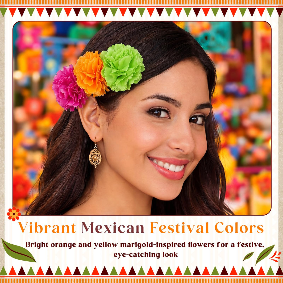 Syhood lightweight festival hair accessories for quick styling