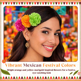 Syhood lightweight festival hair accessories for quick styling