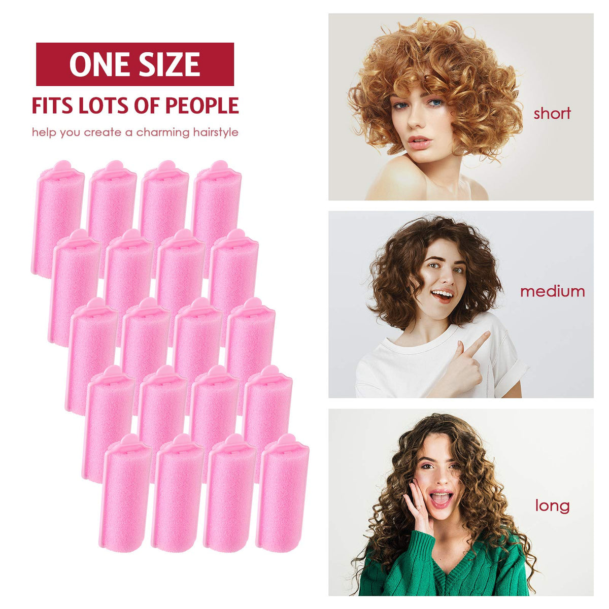 Syhood pink styling kit for quick at-home curls.