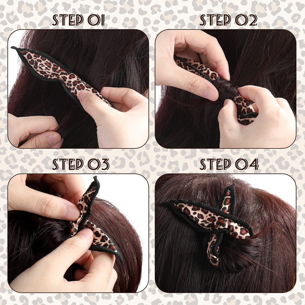 Syhood pillow curlers collection enabling varied curl styles for different looks.