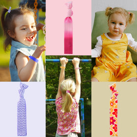 Syhood portable hair bands pack easy to carry in a bag