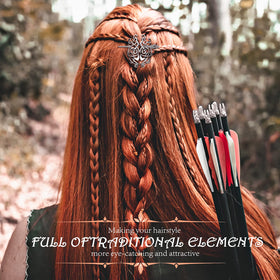 Syhood Celtic hair sticks ideal for long hair use