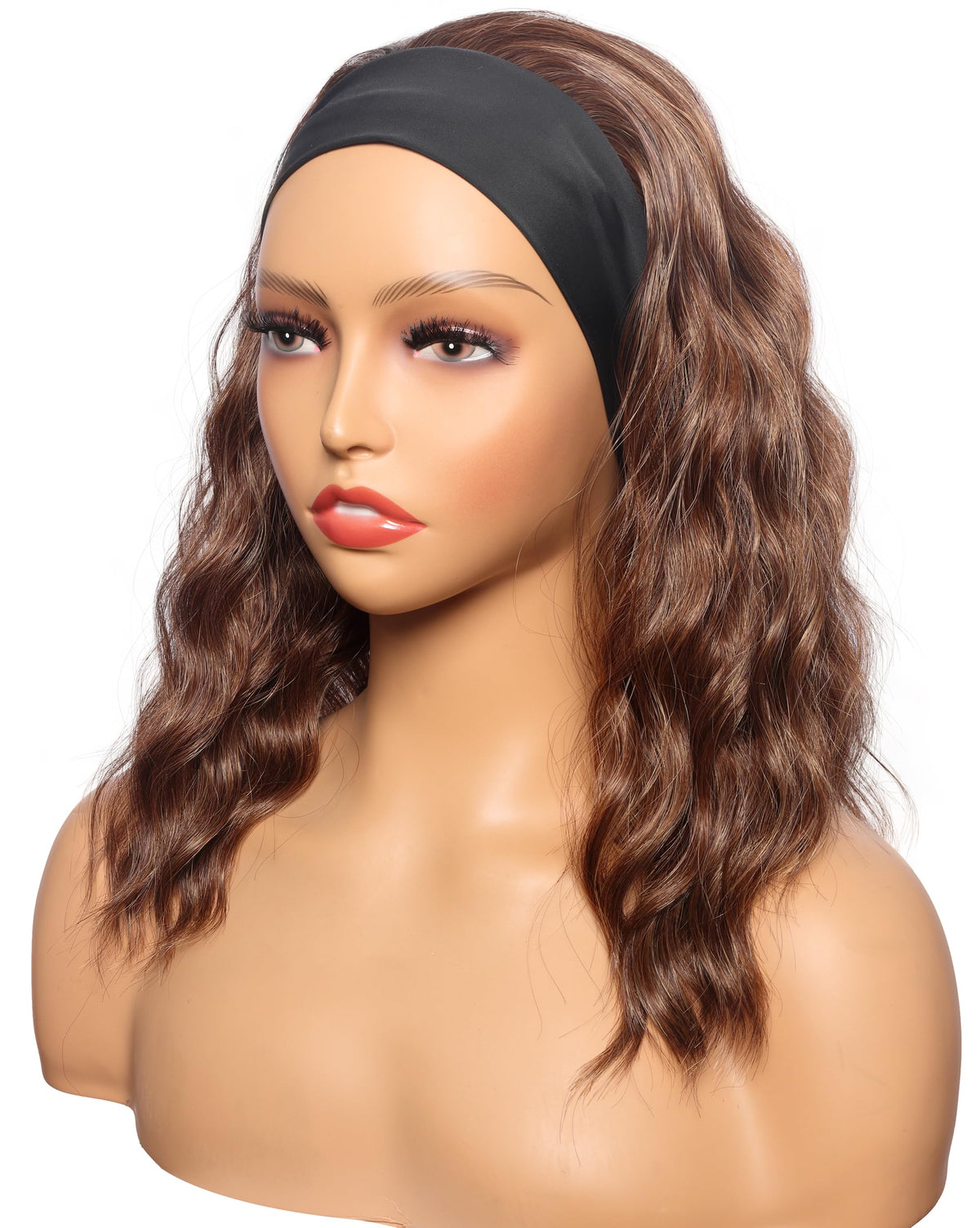 SYMEIW 14-inch side view displaying shoulder-length waves