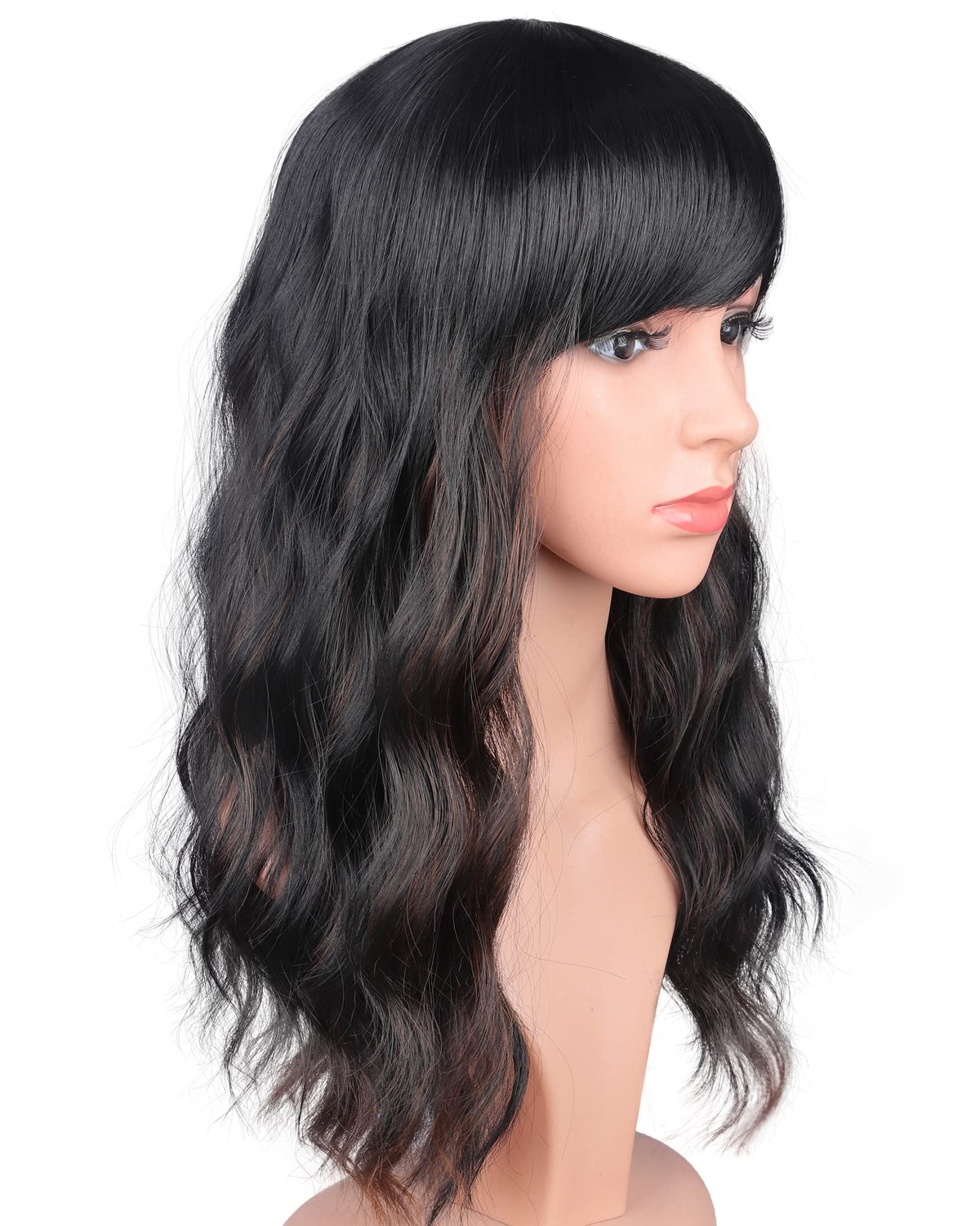 SYMEIW heat resistant synthetic fiber up to 160°C for safe styling.