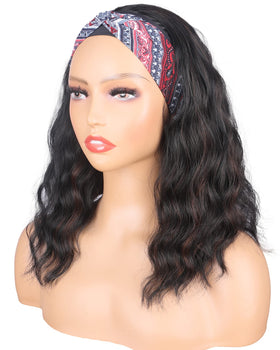 SYMEIW shoulder-length wavy hair close-up shows natural texture