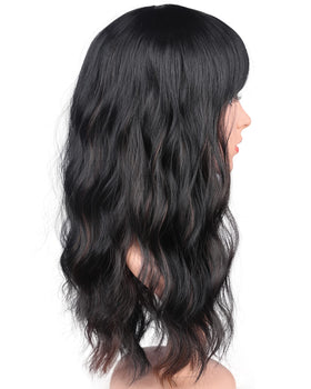 SYMEIW 240g lightweight wig offering natural movement and comfortable wear.