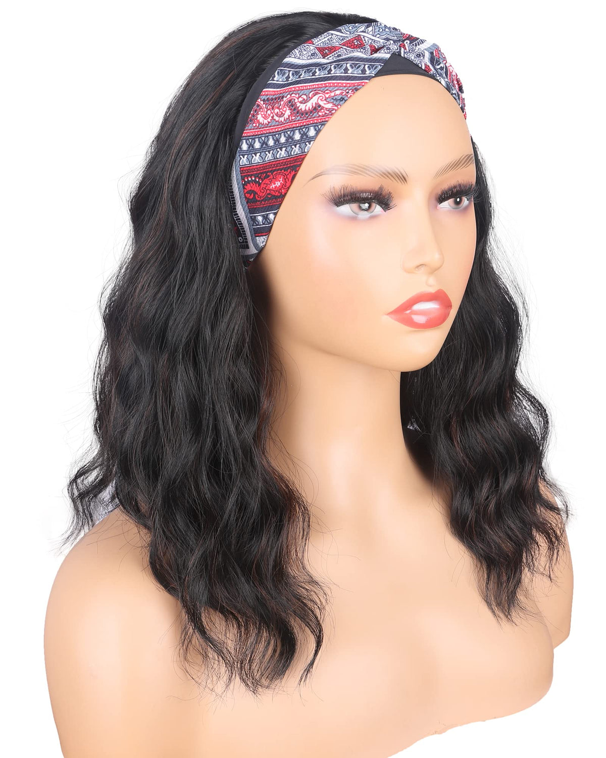 SYMEIW inside wig cap reveals adjustable fit for comfort