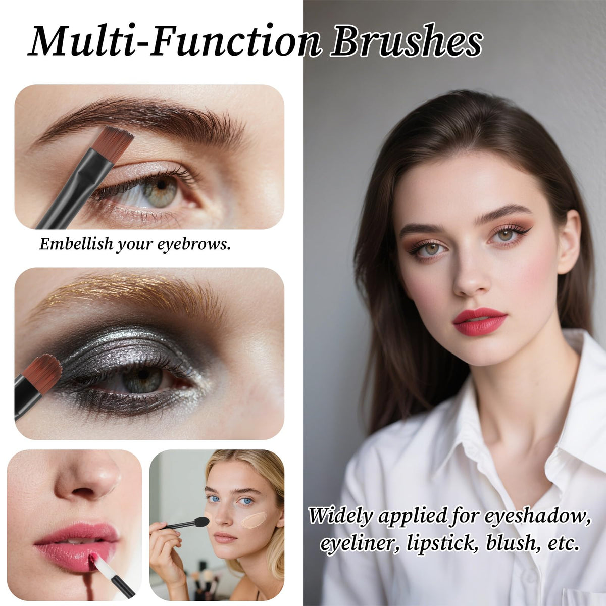 SynHHergyx soft nylon bristles deliver a smooth glide across skin.